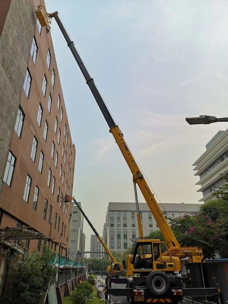 桂东桥梁施工必备！大吨位吊车出租选型经验分享